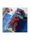 Dimcol Set Kids Duvet Cover Single With Pillowcase Spider-man 160x240cm
