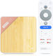 Homatics ТВ кутия Box 4K Pro V2 AI-SR 4K UHD с WiFi USB 2.0 4GB RAM и 64GB Вградена памет с Операционна система Android 12.0 и Google Assistant