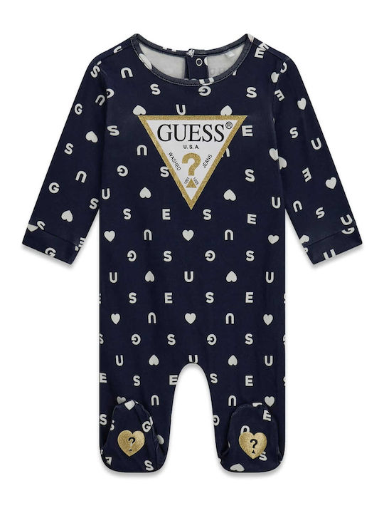 Guess Guess Baby-Strampler Blau