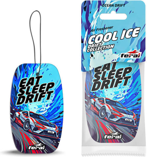 Feral Auto Lufterfrischer Anhänger Drift Collection Ozean Drift 1 Stück