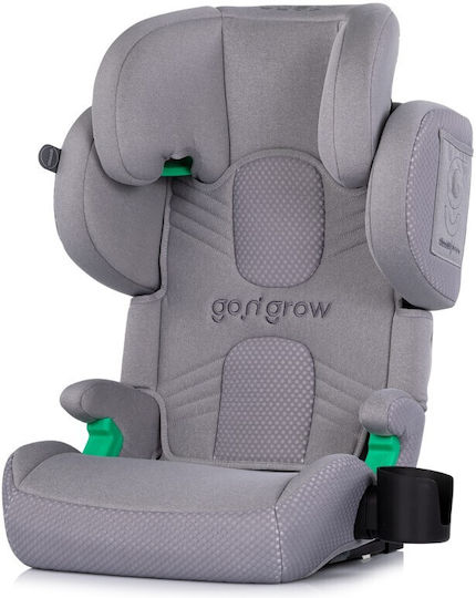 Chipolino Go N Grow Scaun de Mașină pentru Copii Booster i-Size cu Isofix Platinum