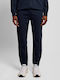 Sweatpants with Elastic Dark Navy