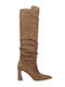 Suede Women's Boots Brown