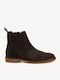 Leder Chelsea Herrenstiefel Braun