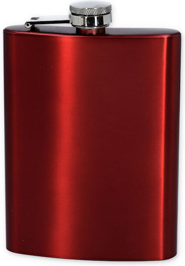 Hip Flask Фласк за питие Червен Мат F3072 240ml