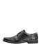 Leather Men's Casual Black Shoes