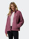 Damen Sportliche Strickjacke Rosa
