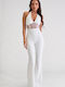 Damen Jumpsuit Weiß
