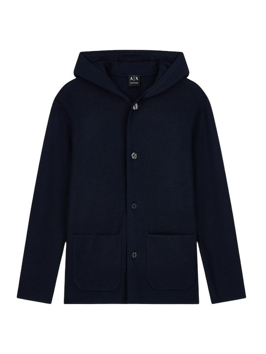 Winter Herrenanzugsjacke Marineblau