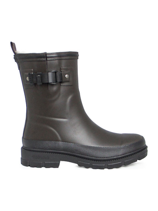 Verbenas Verbenas Damen Gummistiefel mit Pelz B...