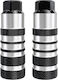 Пеги BMX Алуминиеви Чифт 38x110 Винтови Ос 10mm Black