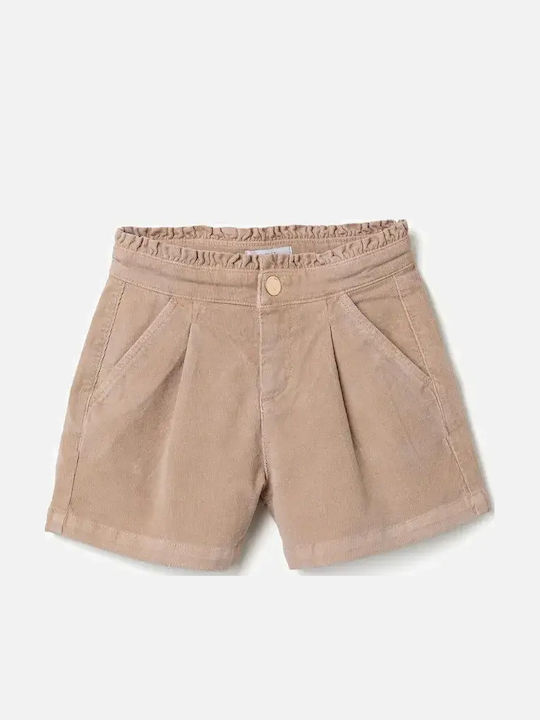 Pantaloni Scurți/Bermude Tesatura Bej
