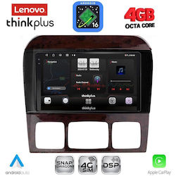 Lenovo Car Audio System for Mercedes-Benz S Class 1998-2005 Bluetooth USB WiFi GPS Apple CarPlay Android Auto with 9" Touch Screen