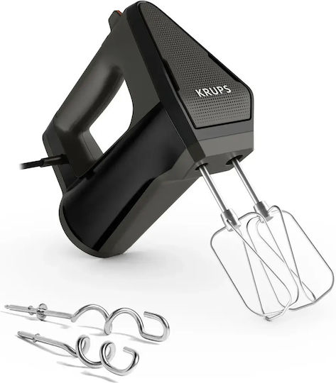 Krups 3mix 6000 Μίξερ Χειρός 600W Μαύρο