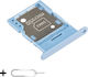 Suport Tăvi SIM Samsung Galaxy A15 5g A156 Dual SIM Slot Card Microsd Cu Cheie SIM Inclus Albastru Optimist Albastru