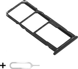 Suport Tăvi SIM Samsung Galaxy A20s A207 Dual SIM Slot Card Microsd + Cheie SIM Inclus Negru Suport Tăvi SIM Samsung Galaxy A20s A207 Dual SIM Slot Card Microsd + Cheie SIM Inclus Negru