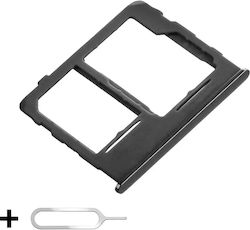 Sim Tray Holder Samsung A32 5g A326 Dual Sim Microsd Card Slot + Sim Key Included Black Sim Tray Holder Samsung A32 5g A326 Dual Sim Microsd Card Slot + Sim Key Included Black
