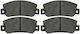 Rear Brake Pads Fiat Croma 05892729