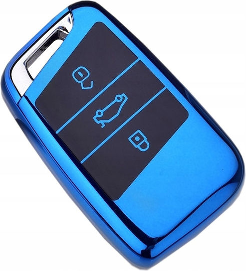 Tpu Blue Key Case Cover Skoda Superb 3 Skoda Kodiaq
