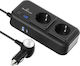 Powertech Car Power Inverter Ptl-029 200W 12V/24V DC 2x 110V/220V AC 2x USB-C/2x USB