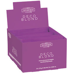 Technique Deco Blond Fast Bleaching Powder, Σκόνη Ξανοίγματος / Ντεκαπάζ 25g (φακελάκι) Technique Deco Blond Fast Bleaching Powder, Σκόνη Ξανοίγματος / Ντεκαπάζ 25g (φακελάκι)