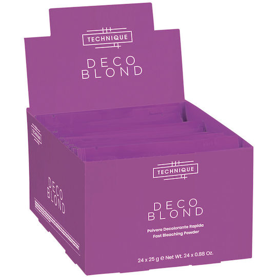 Technique Deco Blond Fast Bleaching Powder, Σκόνη Ξανοίγματος / Ντεκαπάζ 25g (φακελάκι)