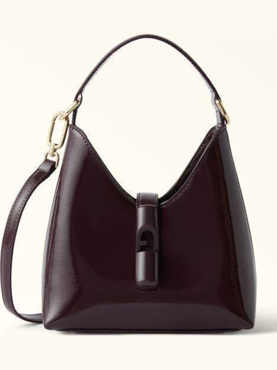 Iride Leather Women's Tote Bag Purple