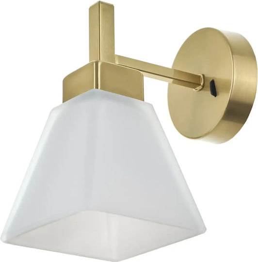 Julins Wall Classic Wall Lamp with E27 Bulb Base Gold