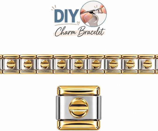 Edelstahl Elemente Diy Armband Design Schraubenkopf