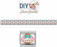 Edelstahl-Elemente Diy Armband Kinderdesign Schleife