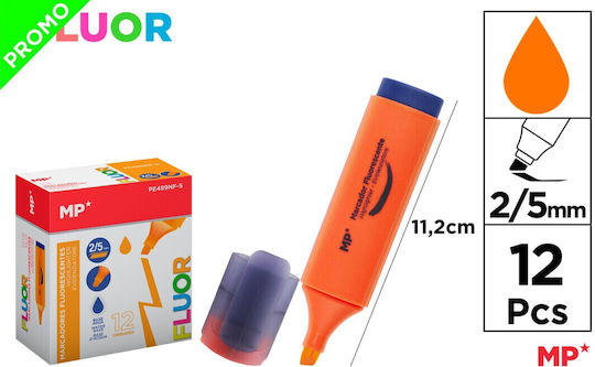 Madrid Papel Marker Unterstreichen Orange