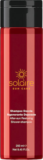 Solaire Suncare After Sun Restoring Shampoo, Σαμπουάν Αναδόμησης Για Μετά Την Έκθεση Στον Ήλιο & Τη Θάλασσα, 250ml