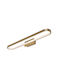 Rabalux Modern Bathroom Wall Light with Integrated LED and Natural White Light Gold