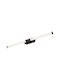 Rabalux Modern Bathroom Wall Lamp with Integrated LED and Natural White Light Black