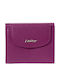 Leder Damenbrieftasche mit RFID Lila