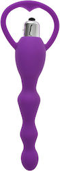 Guilty Toys Anal Perlen mit Vibration Lila