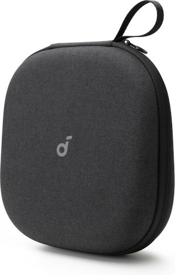 Husă de Transport pentru Căști Over-Ear Soundcore Neagră Husă Rezistentă EVA Protecție la Șocuri Apă Praf Husă Interioară pentru Cabluri Accesorii