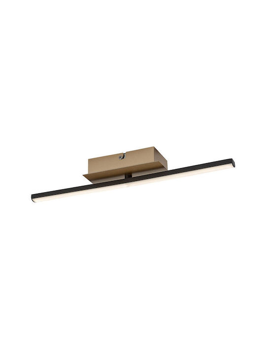 Rabalux Smart Deckenleuchte montieren 40cm Schwarz mit Integrierte LED