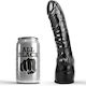 All Black Realistischer Dildo Schwarz 20 cm