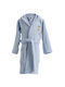 Vesta Home Kids Bathrobe Peter Blue Hooded