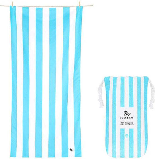 Dock & Bay Quickdry Πετσέτα Microfiber Μπλε