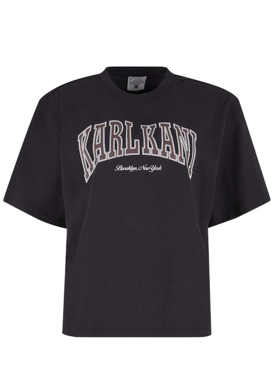 Karl Kani Bluza Damă Oversized Tricou Negru