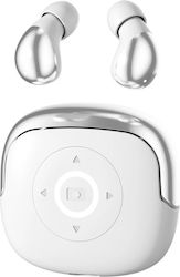 CYXG Q62 In-Ear Bluetooth Kopfhörer mit Ladekoffer Weiße