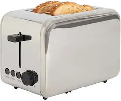 Create Retro Φρυγανιέρα 2 Θέσεων 850W Γκρι