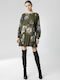 Sommer Damenkleid Khaki