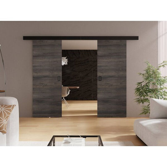 Epipla1.gr Sliding Door Mechanism 344cm Brown
