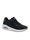 Women's Chunky Black Sneakers