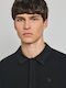 Cedric Polo Langarmshirt Schwarz