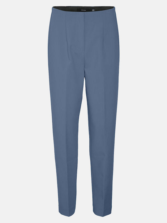 Vero Moda Women's High Rise Fabric Trousers in ...