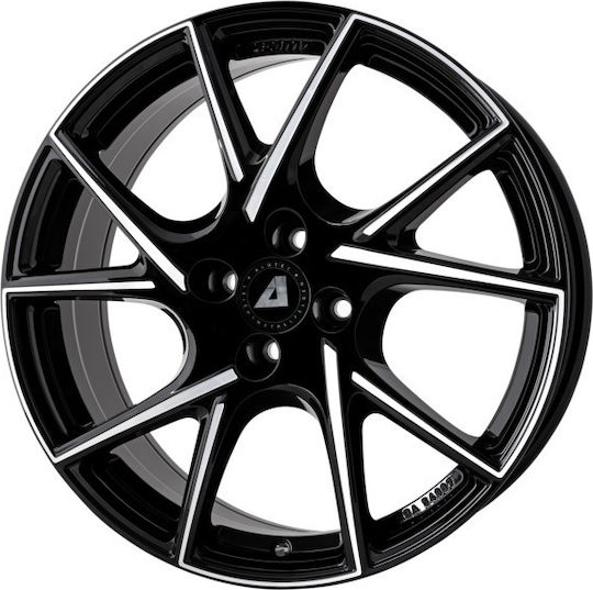 Alutec Adx.01 7.0x17 4x98 Offsetul Jantei 37 Negru